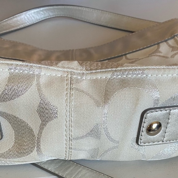 Silver Coach Purse - Picture 4 of 7